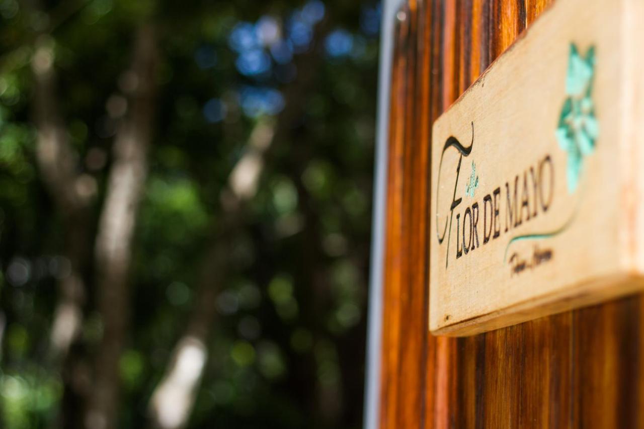 Villa Flor De Mayo Tulum Pueblo Buitenkant foto