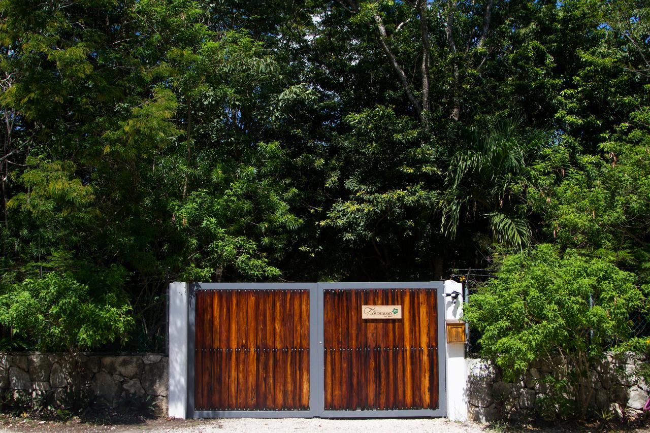 Villa Flor De Mayo Tulum Pueblo Buitenkant foto