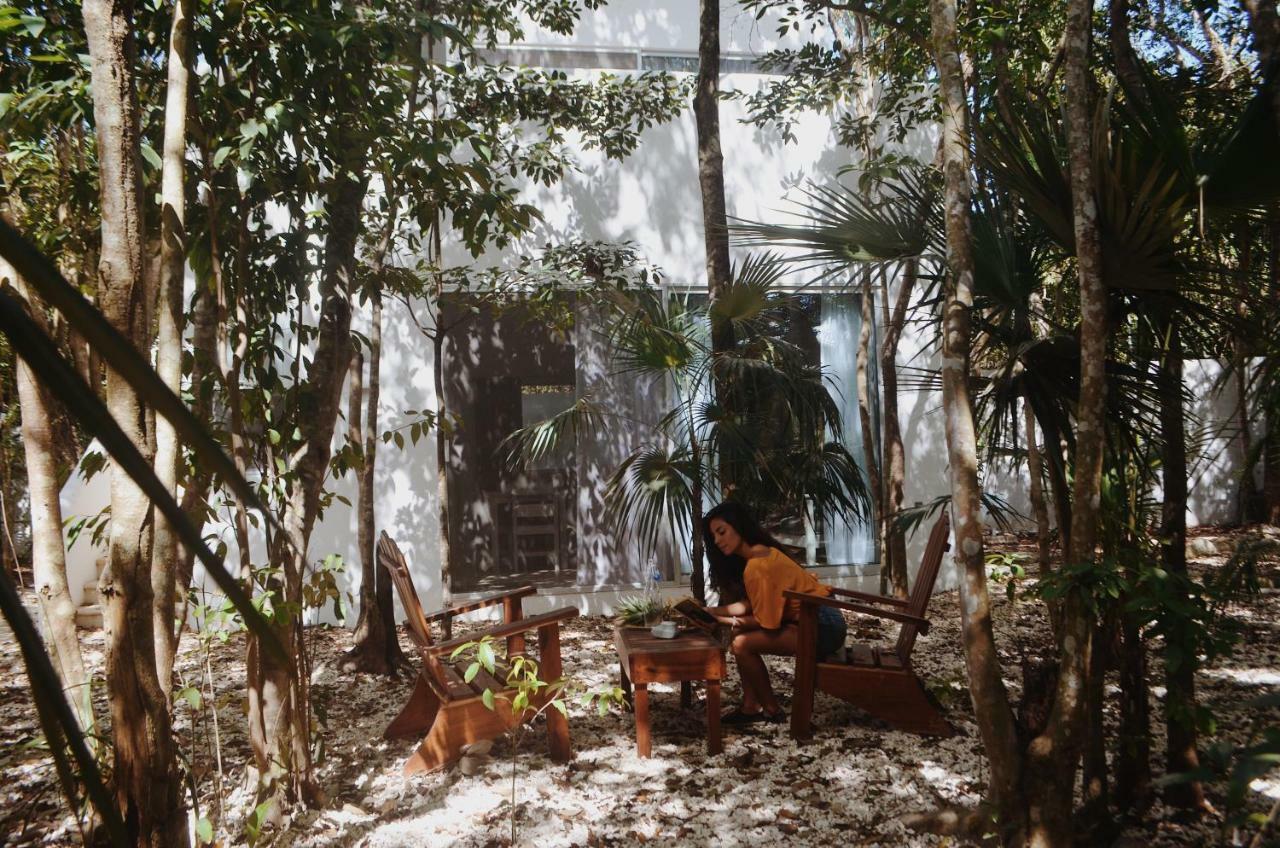 Villa Flor De Mayo Tulum Pueblo Buitenkant foto