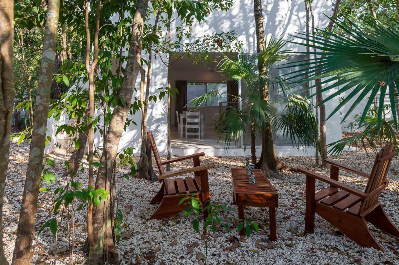 Villa Flor De Mayo Tulum Pueblo Buitenkant foto